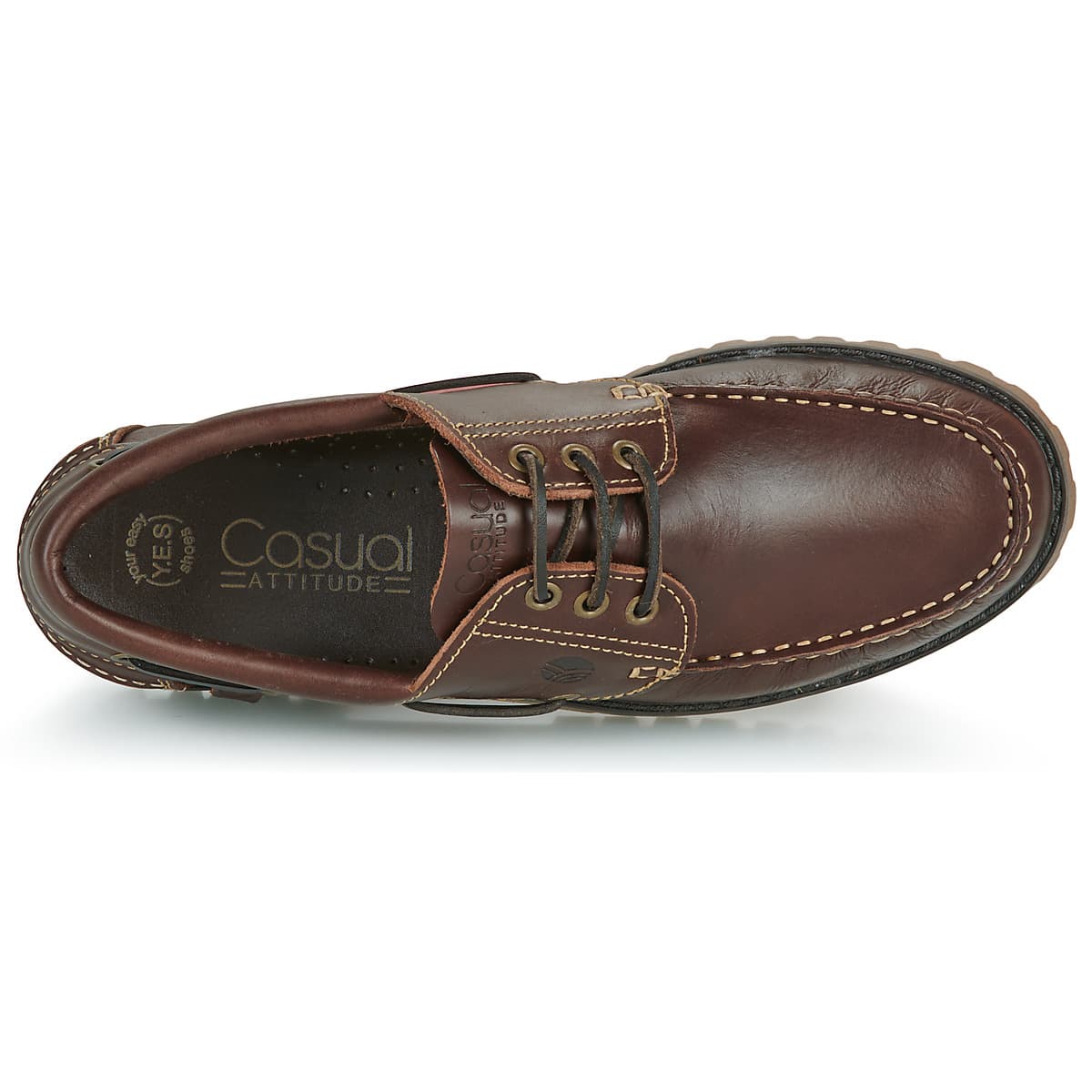 Men's Loafers Casual Attitude Brown