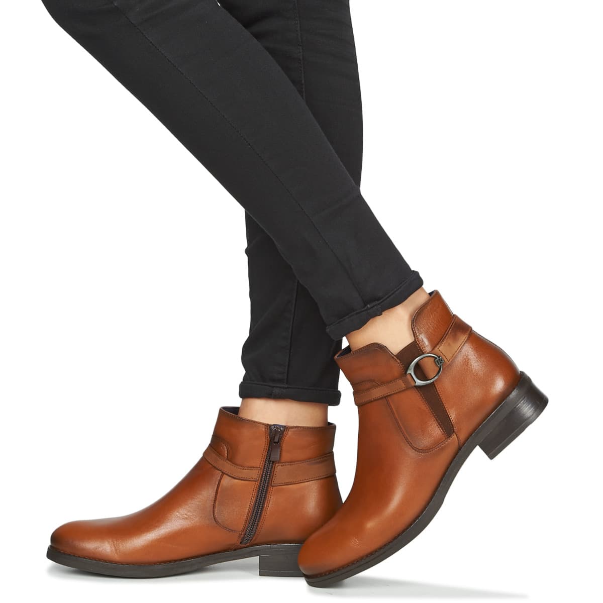 Women's Ankle Boots Dorking Brown