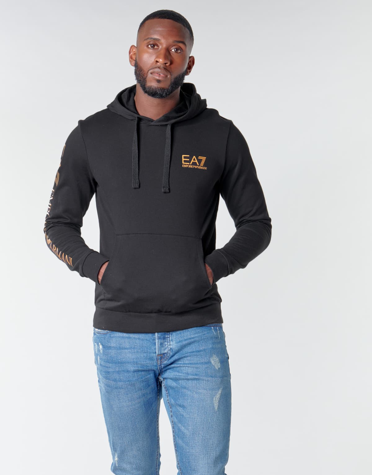 Men's Sweatshirts EA7 Black