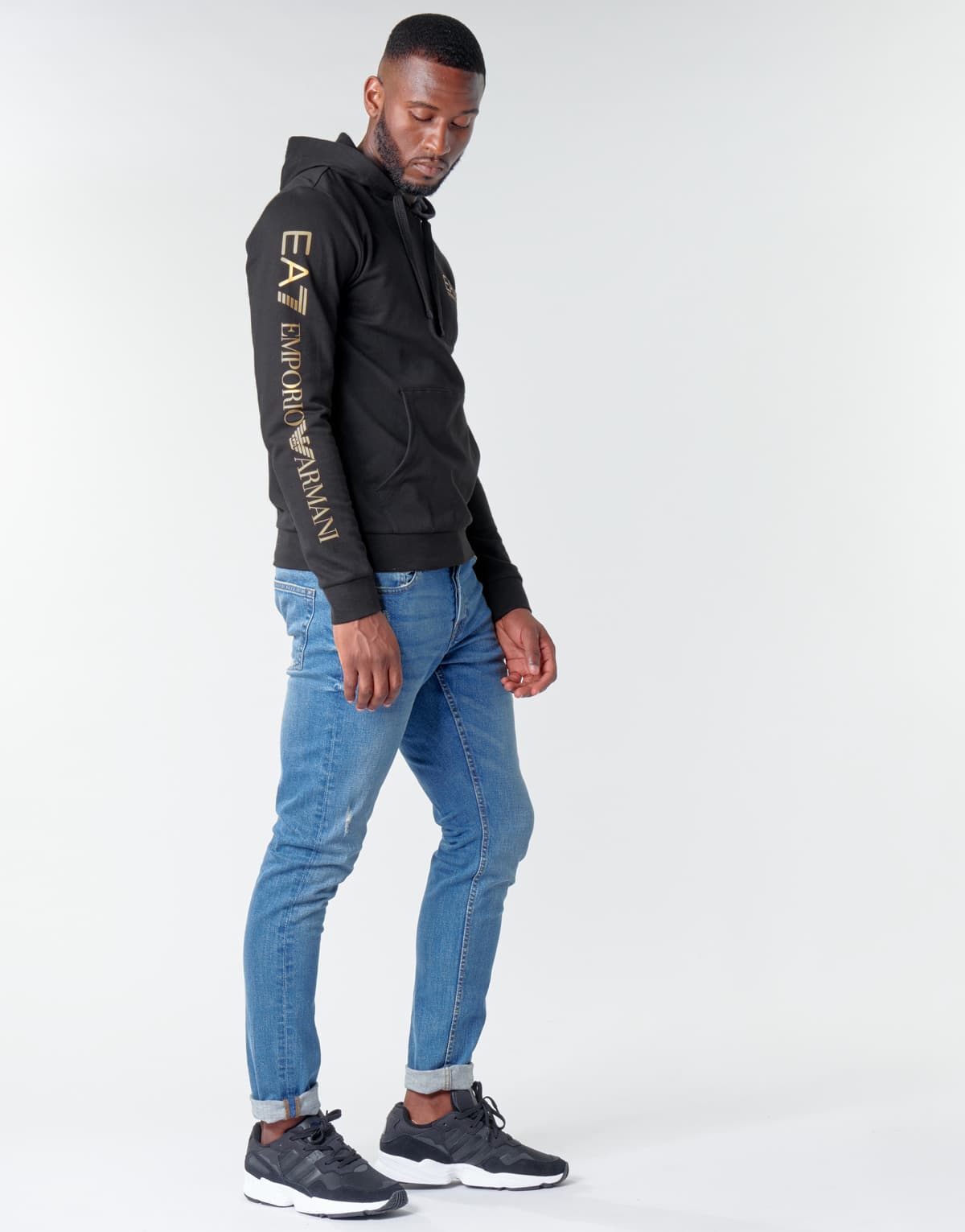 Men's Sweatshirts EA7 Black