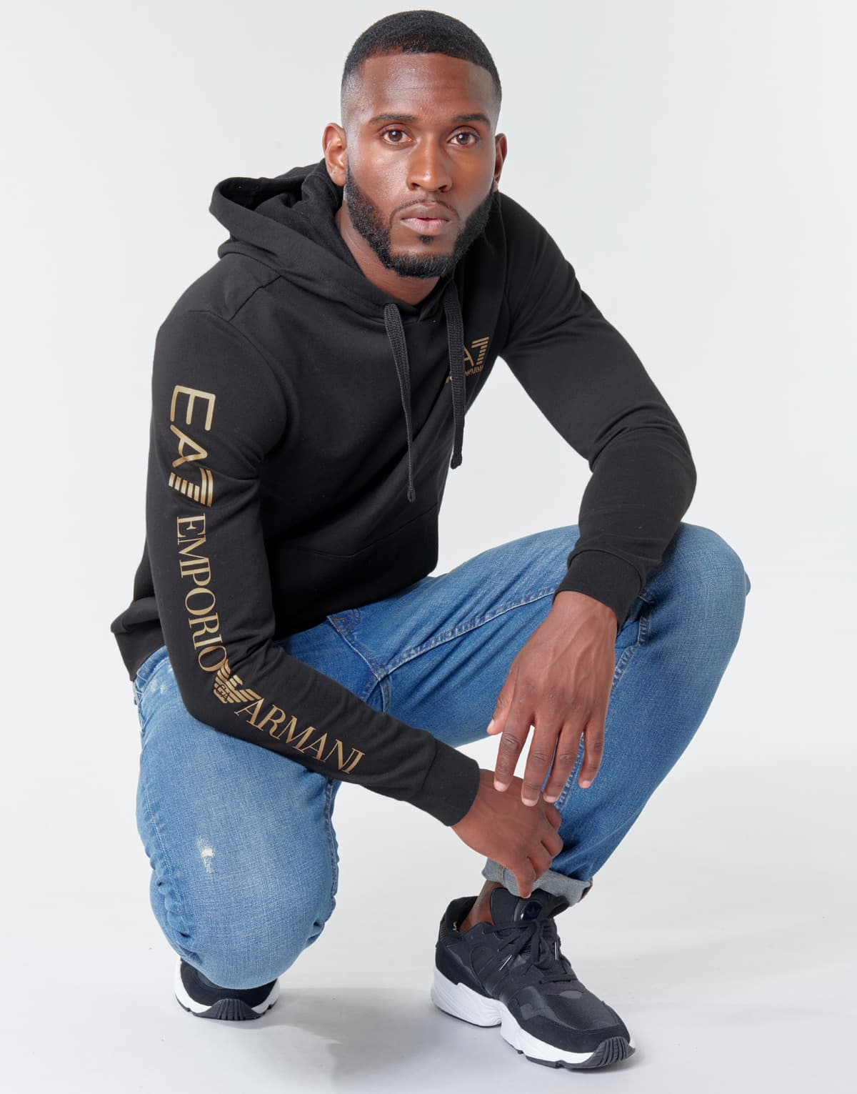 Men's Sweatshirts EA7 Black