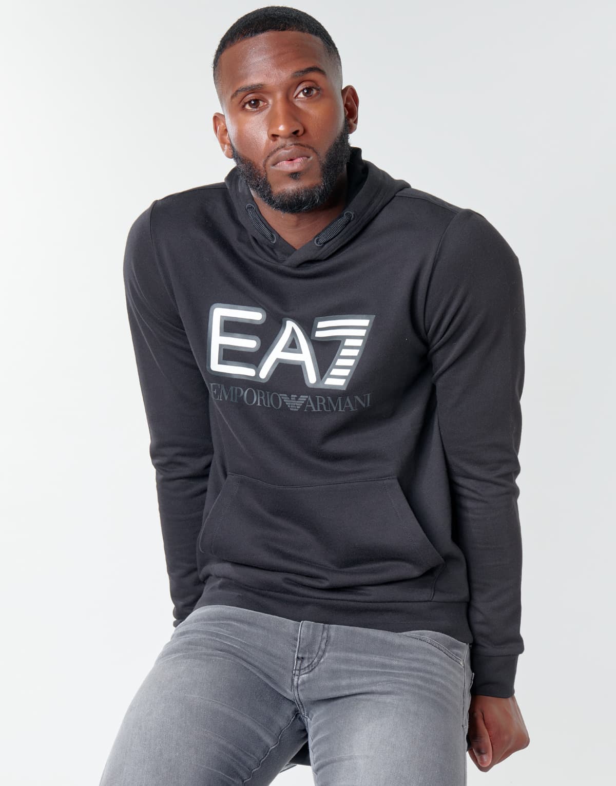 Men's Sweatshirts EA7 Black
