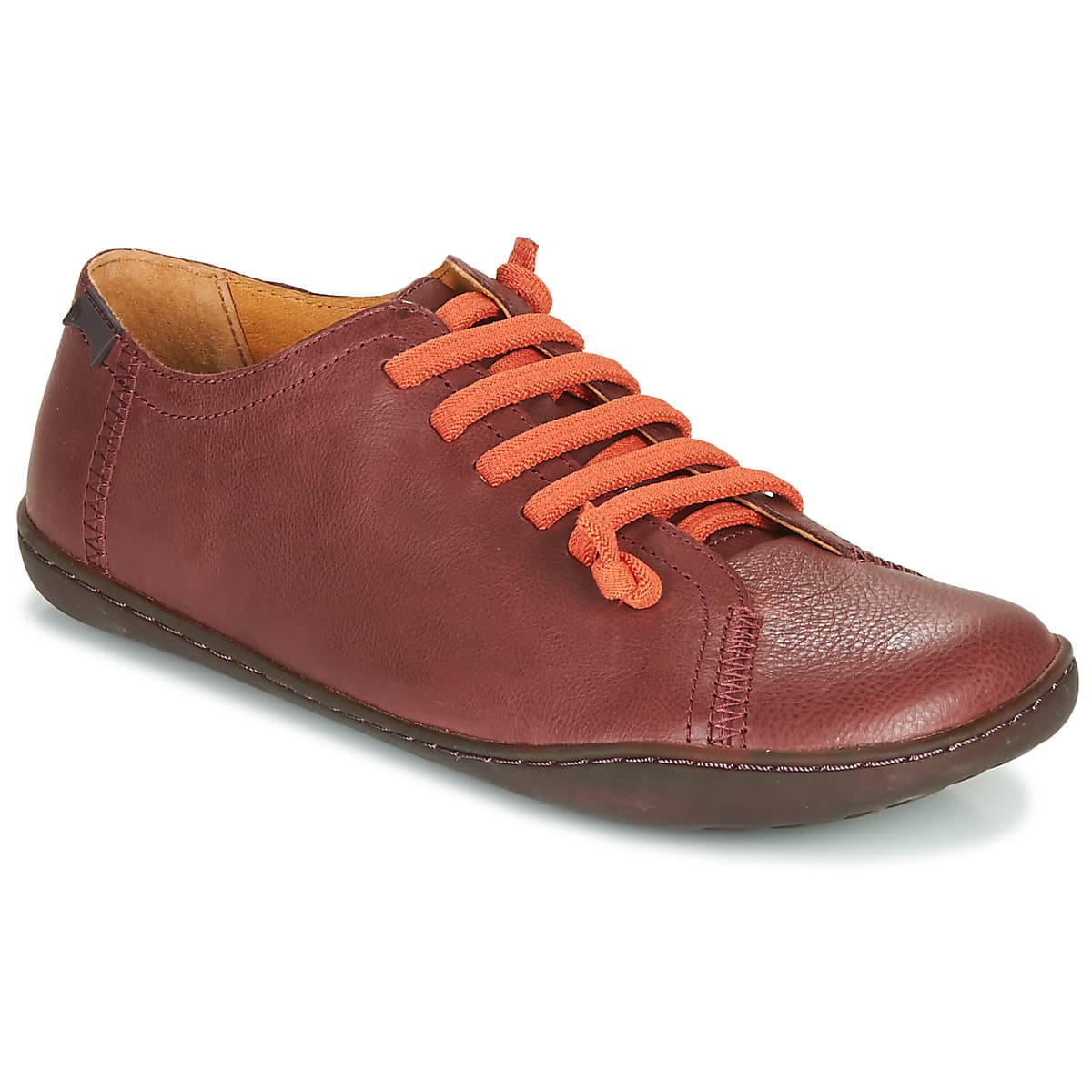 Women's Derby Shoes Camper Bordeaux