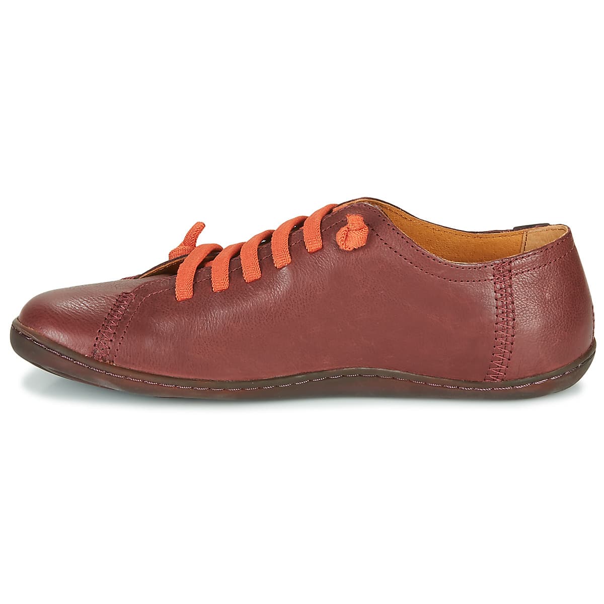 Women's Derby Shoes Camper Bordeaux