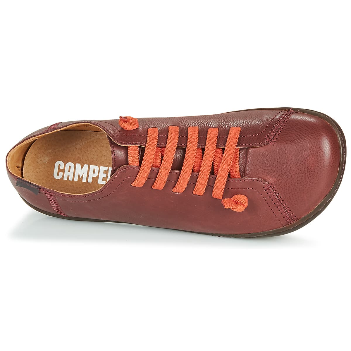 Women's Derby Shoes Camper Bordeaux