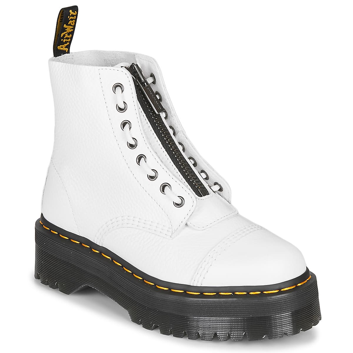Μπότες Dr. Martens SINCLAIR WHITE MILLED NAPPA
