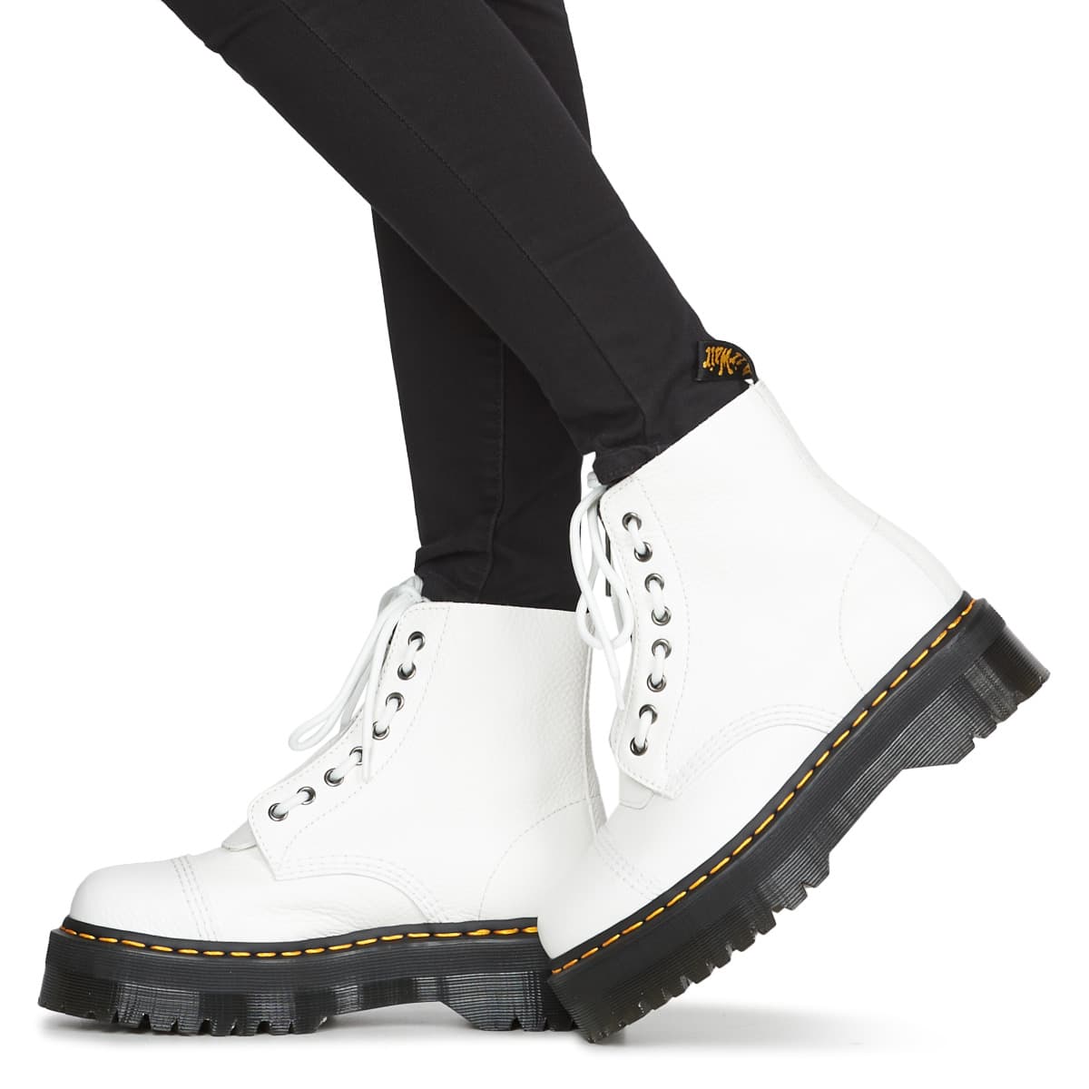 Women's Boots Dr. Martens White