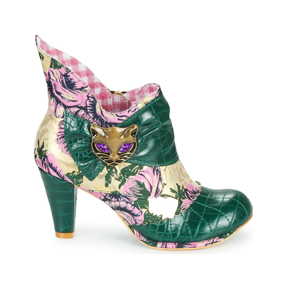Women's Ankle Boots Irregular Choice Green