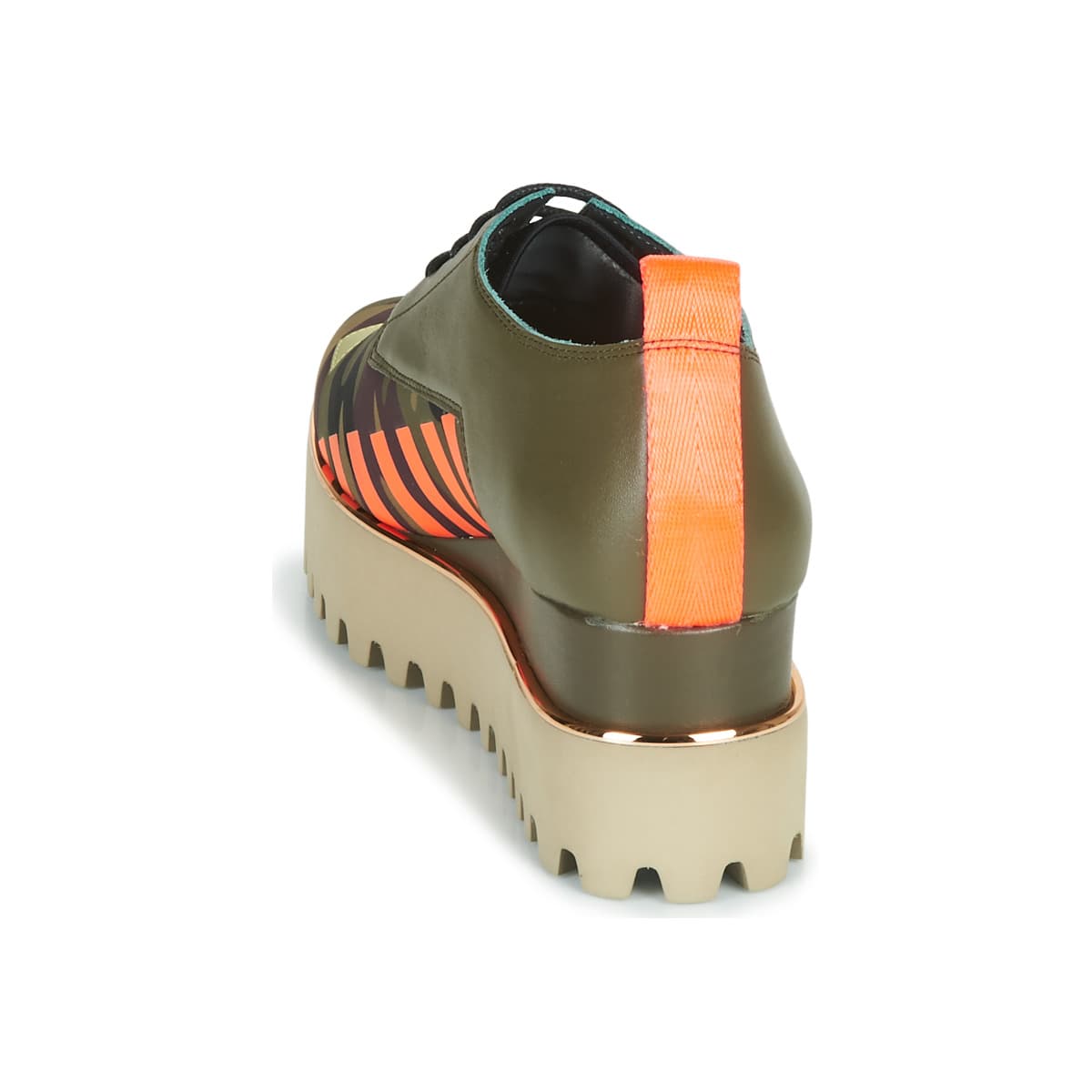 Women's Derby Shoes United nude Khaki