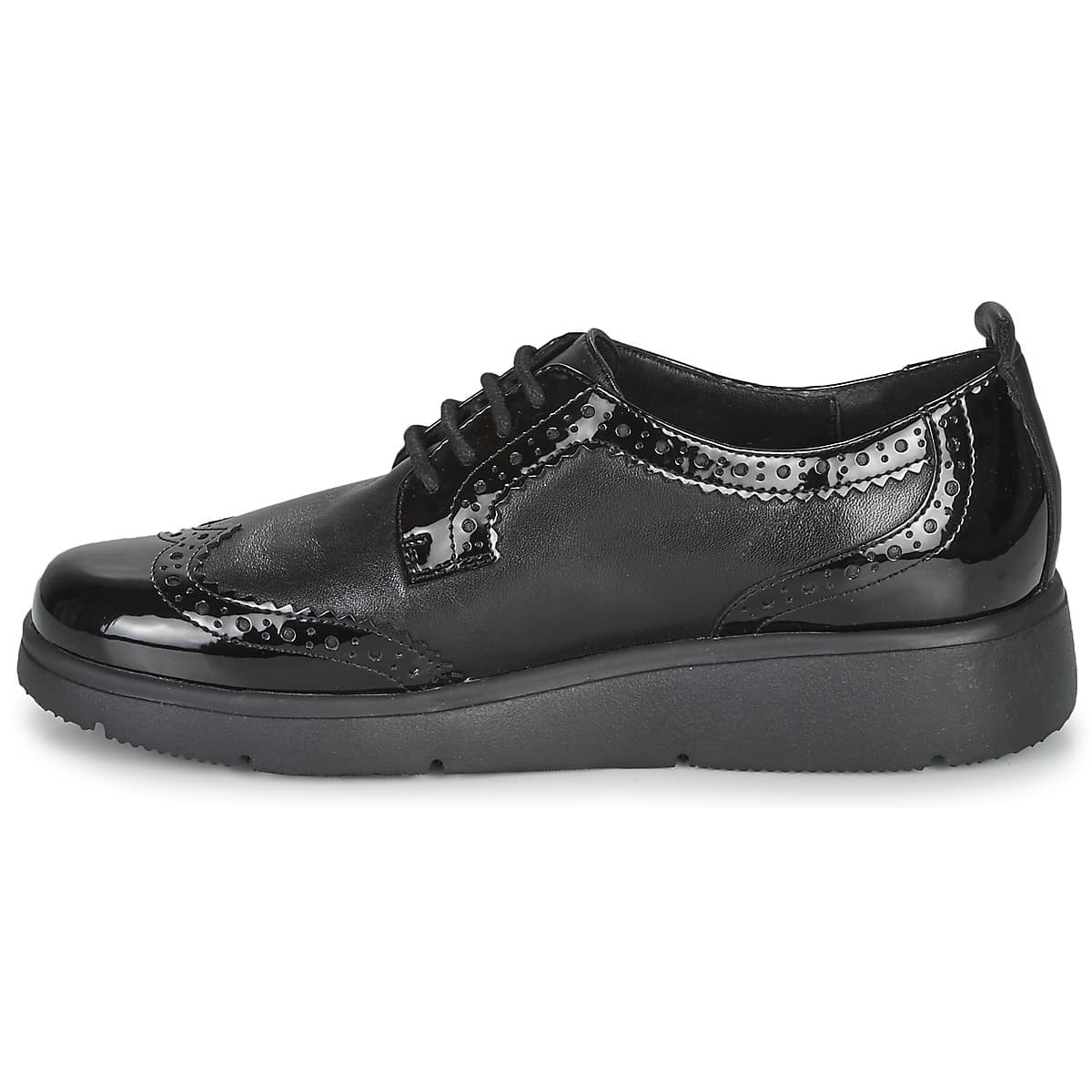 Women's Derby Shoes Geox Black