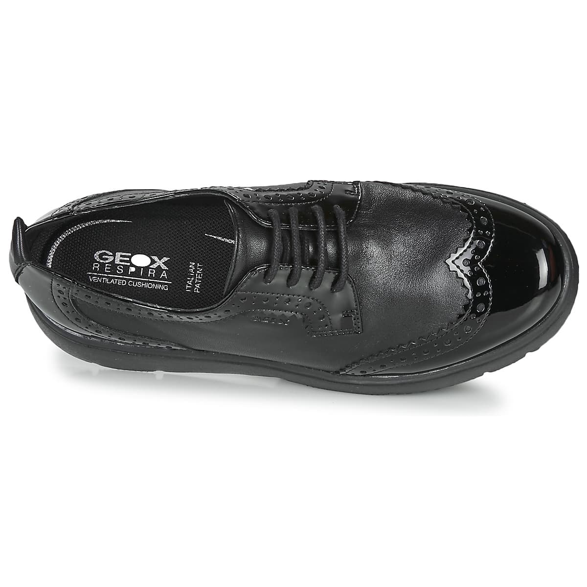 Women's Derby Shoes Geox Black