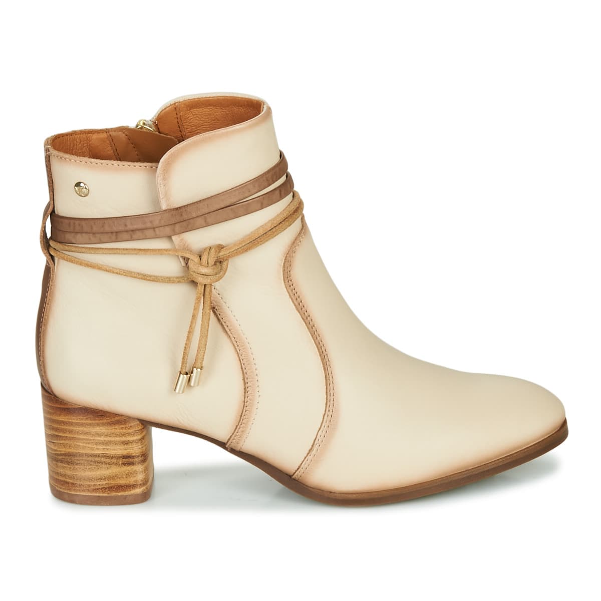 Women's Ankle Boots Pikolinos Beige