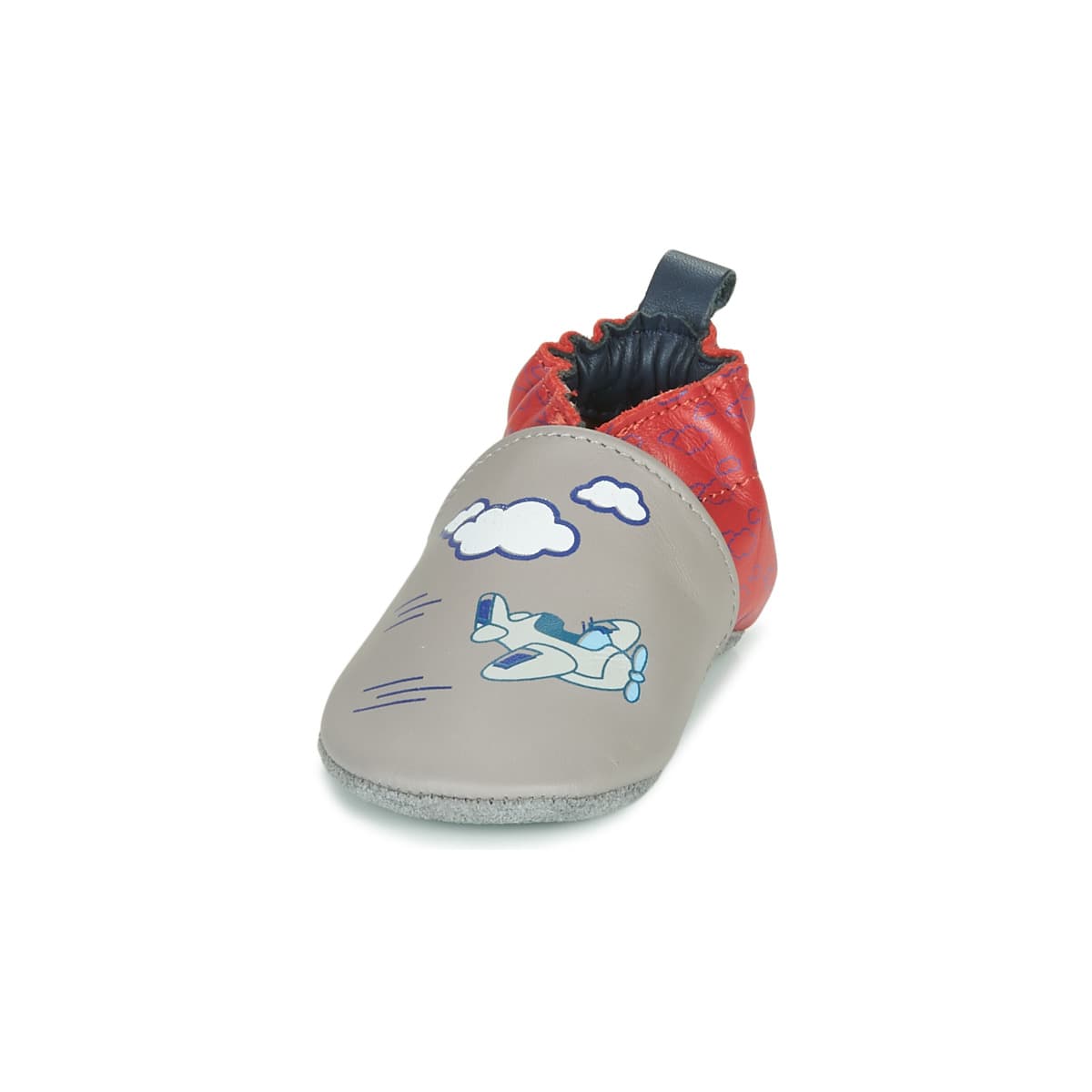 Boys' House Slippers Robeez Gray