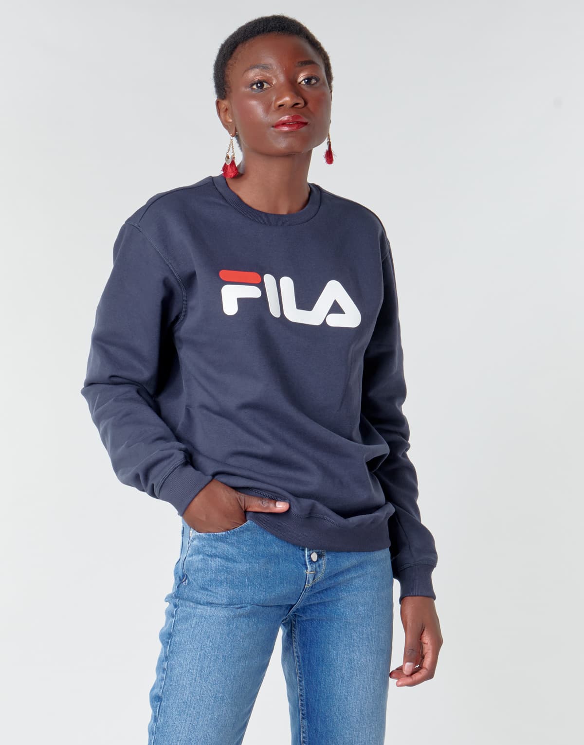 Women's Sports T-Shirts Fila Blue