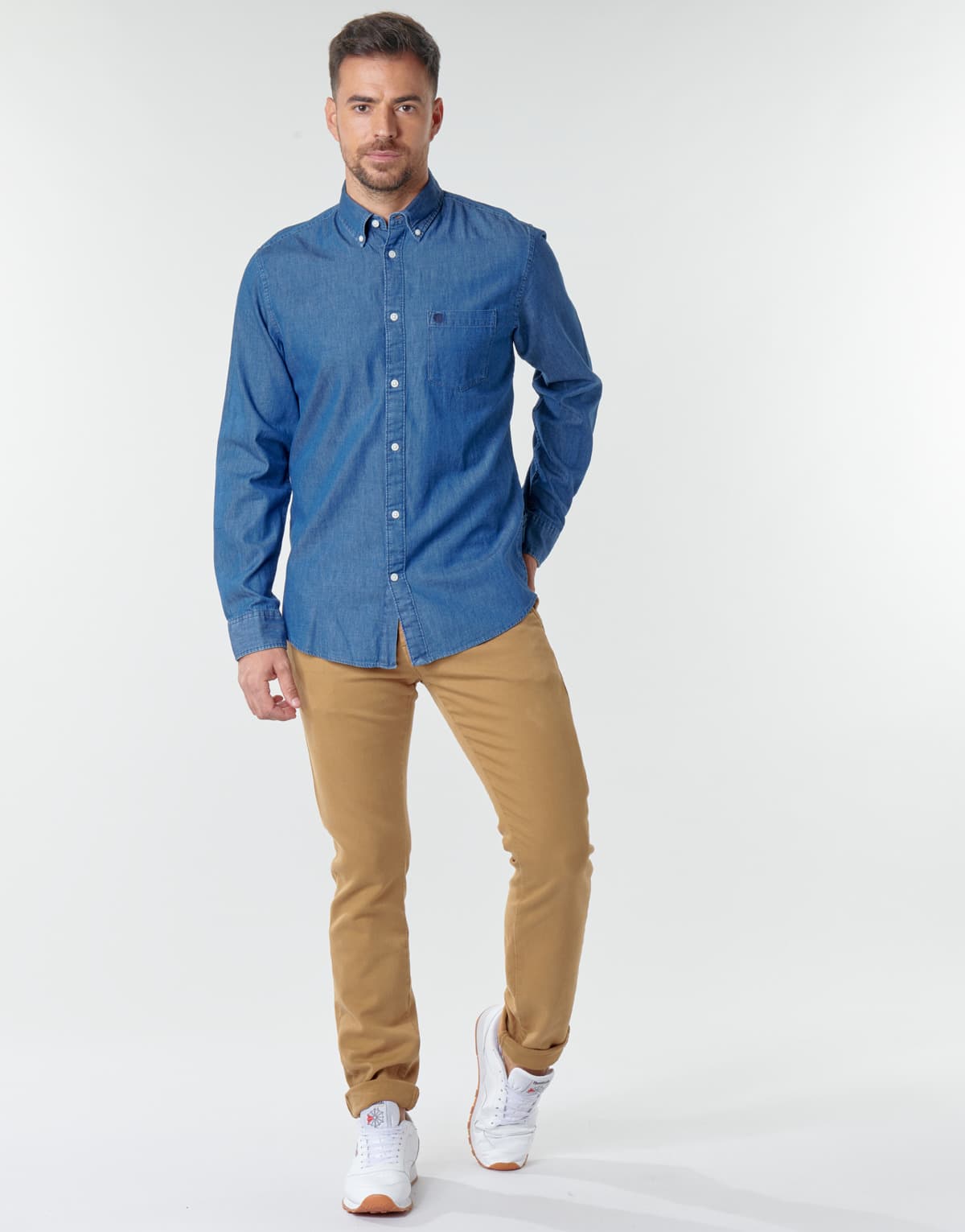 Men's Pants Le Temps des Cerises Beige