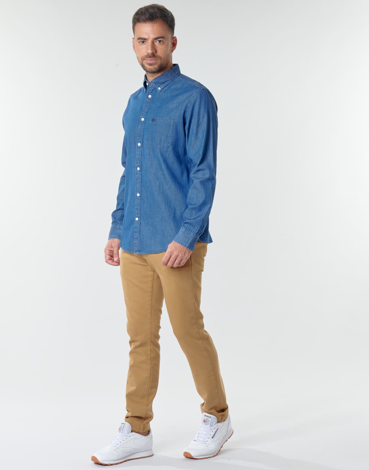 Men's Pants Le Temps des Cerises Beige