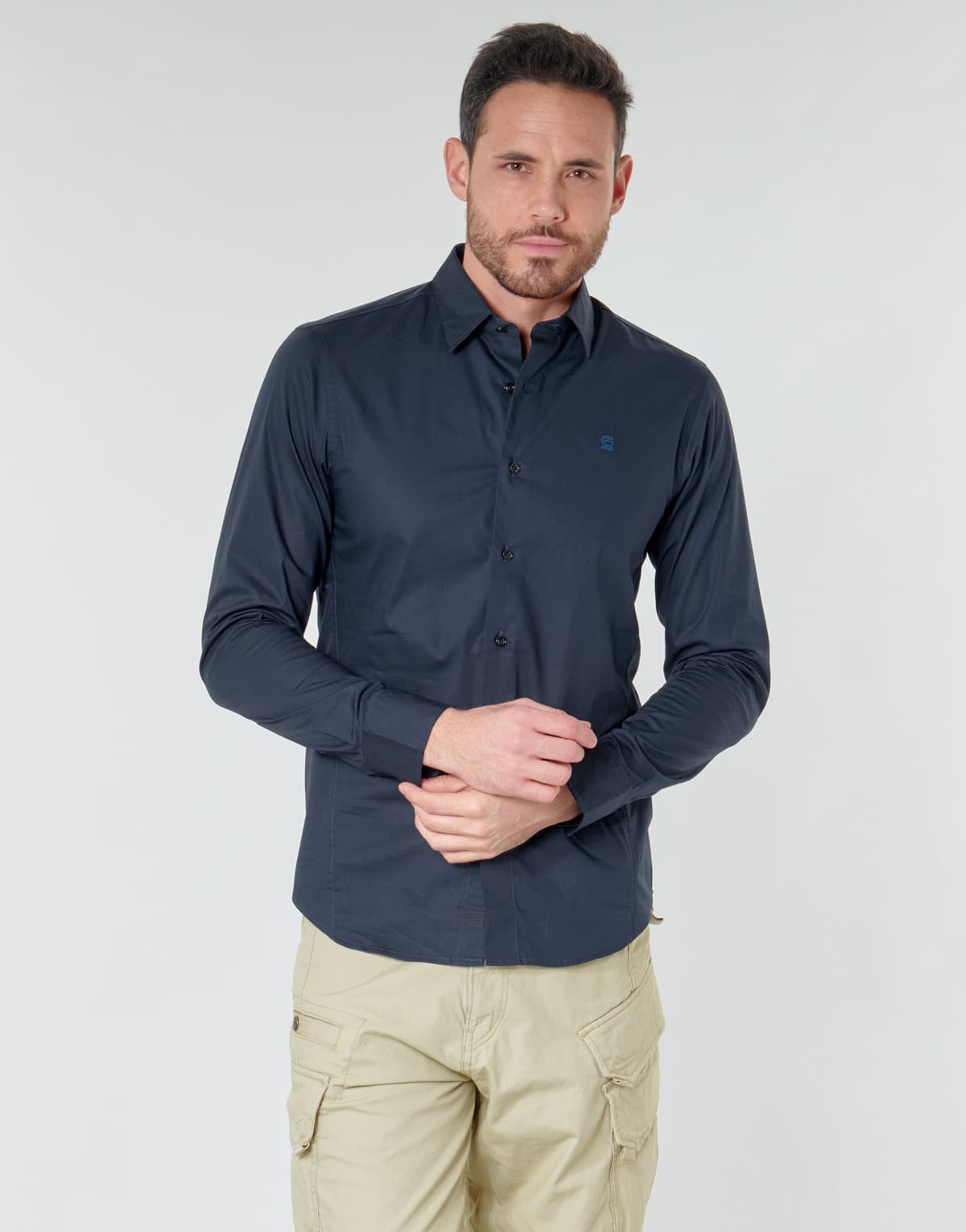 Men's Shirts G-Star Raw Blue