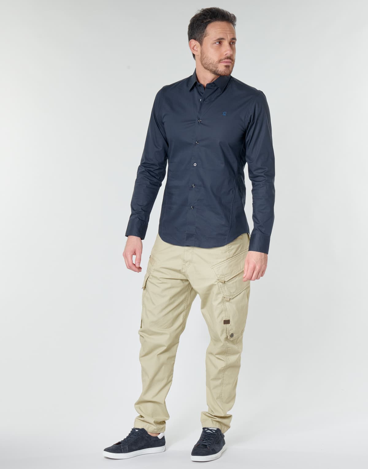 Men's Shirts G-Star Raw Blue