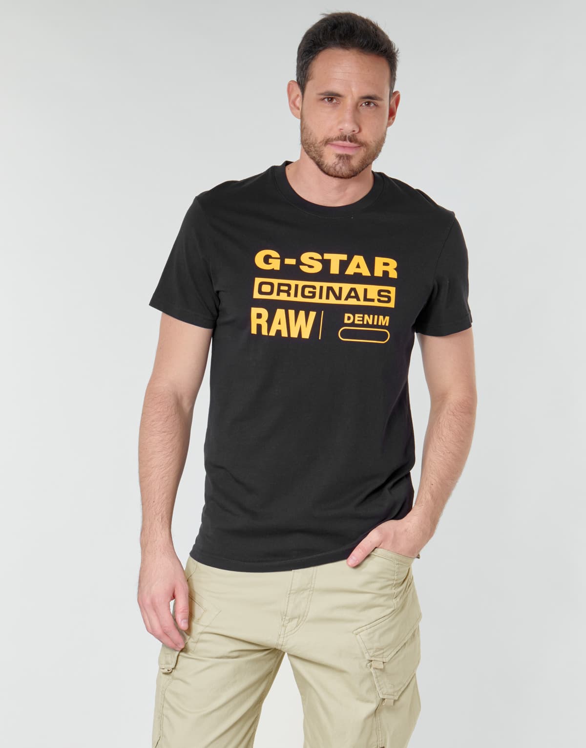 Men's T-Shirts G-Star Raw Black