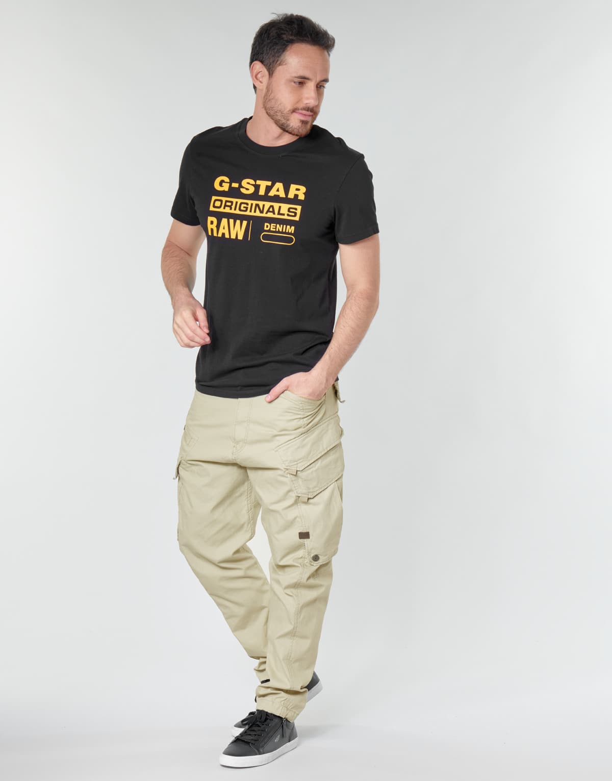 Men's T-Shirts G-Star Raw Black
