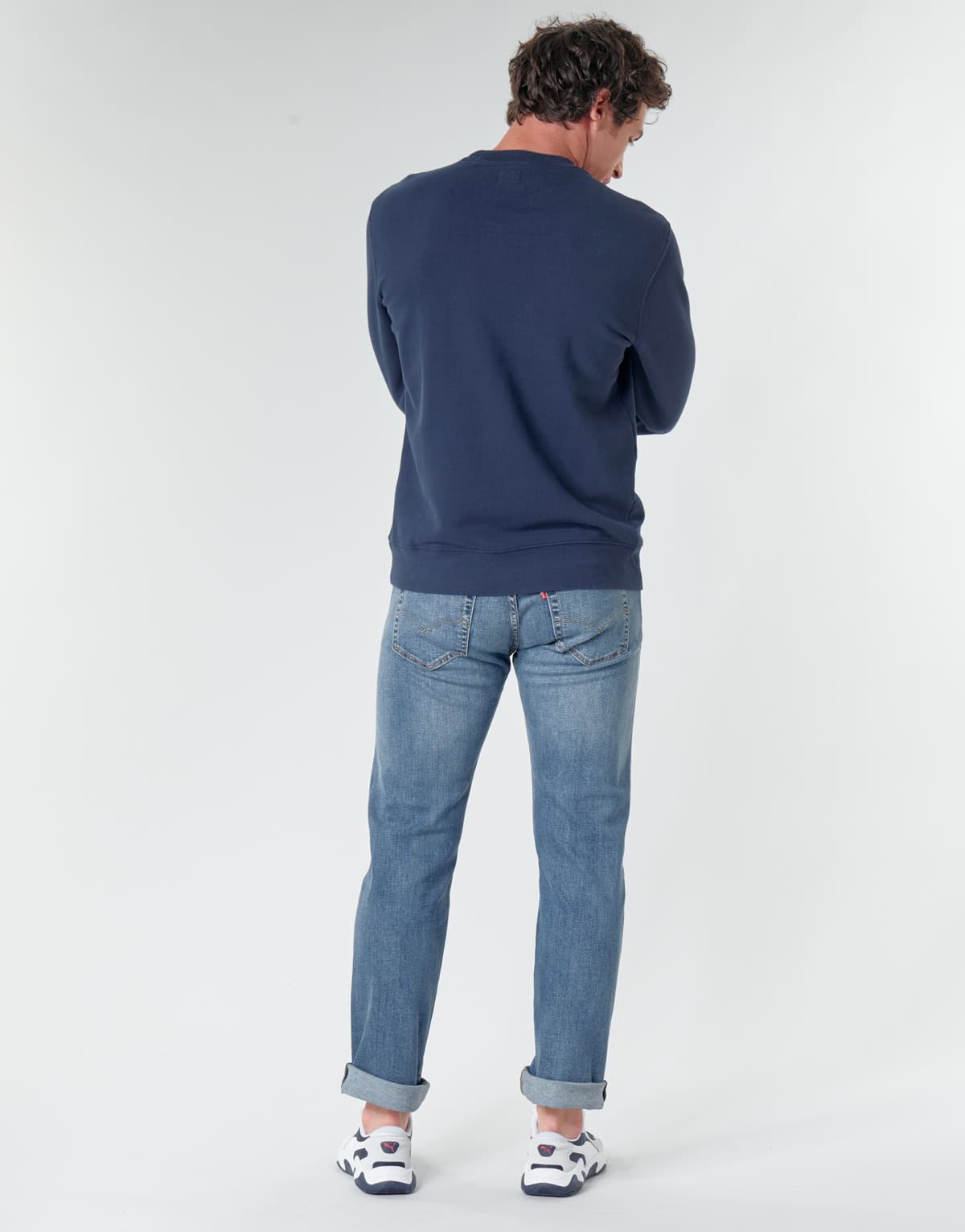 Men's Sports T-Shirts Levis Blue