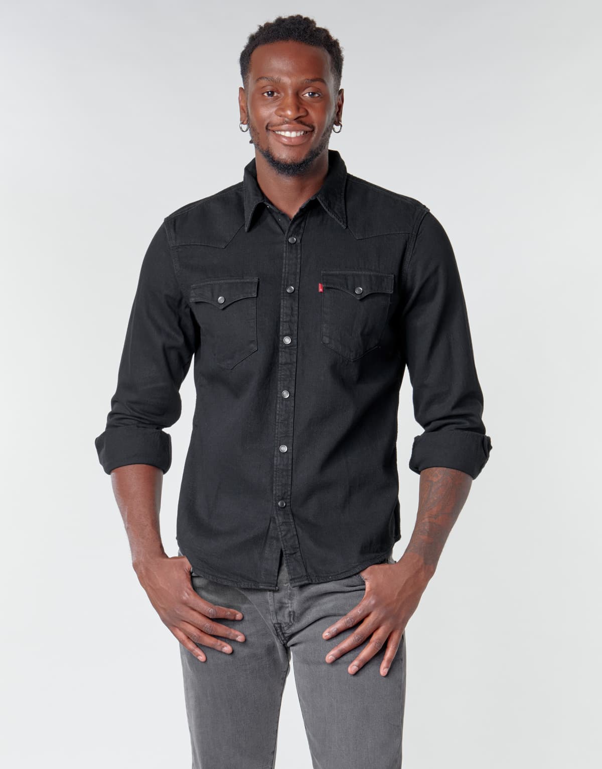 Men's Shirts Levis Black