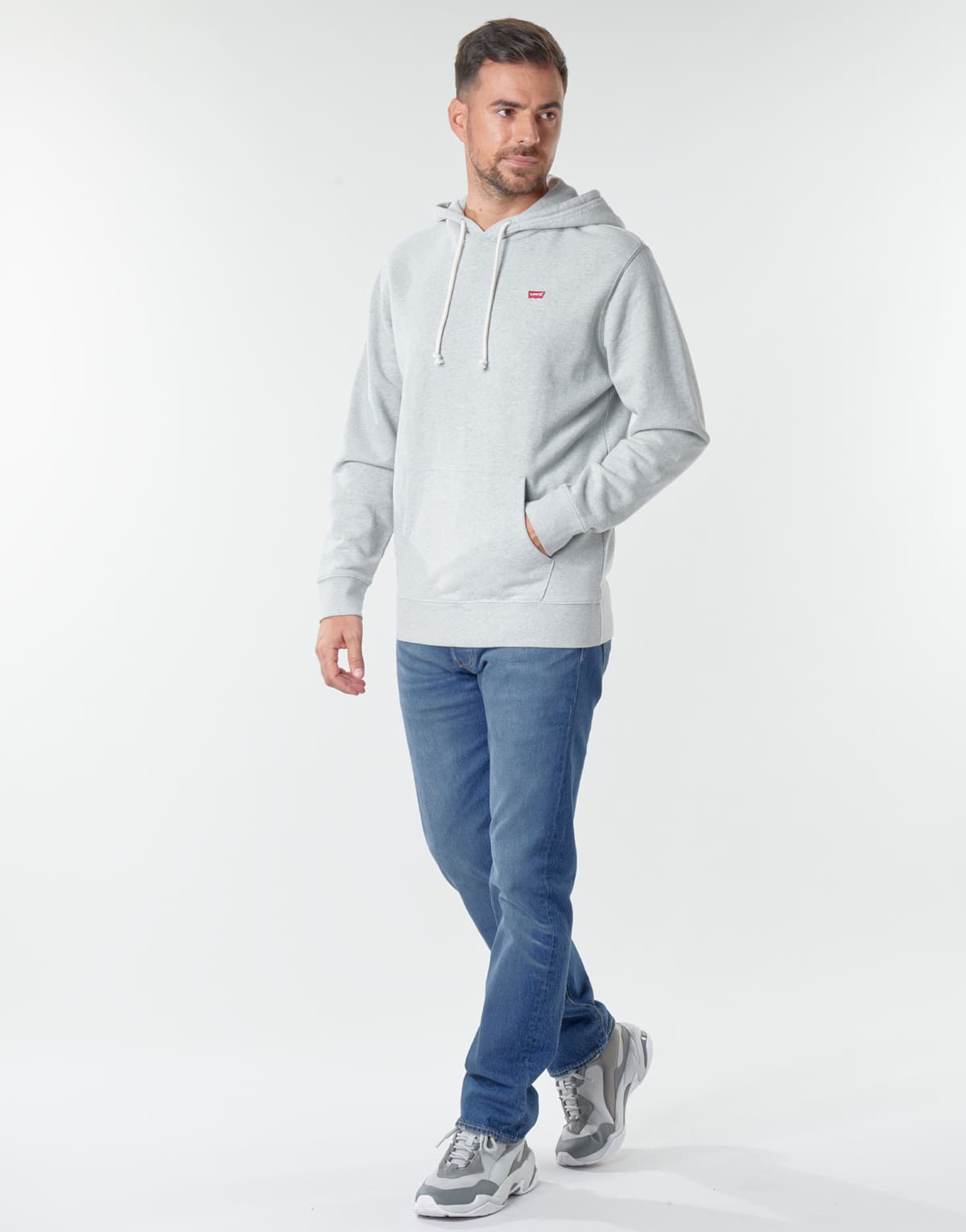 Men's Sweatshirts Levis Gray