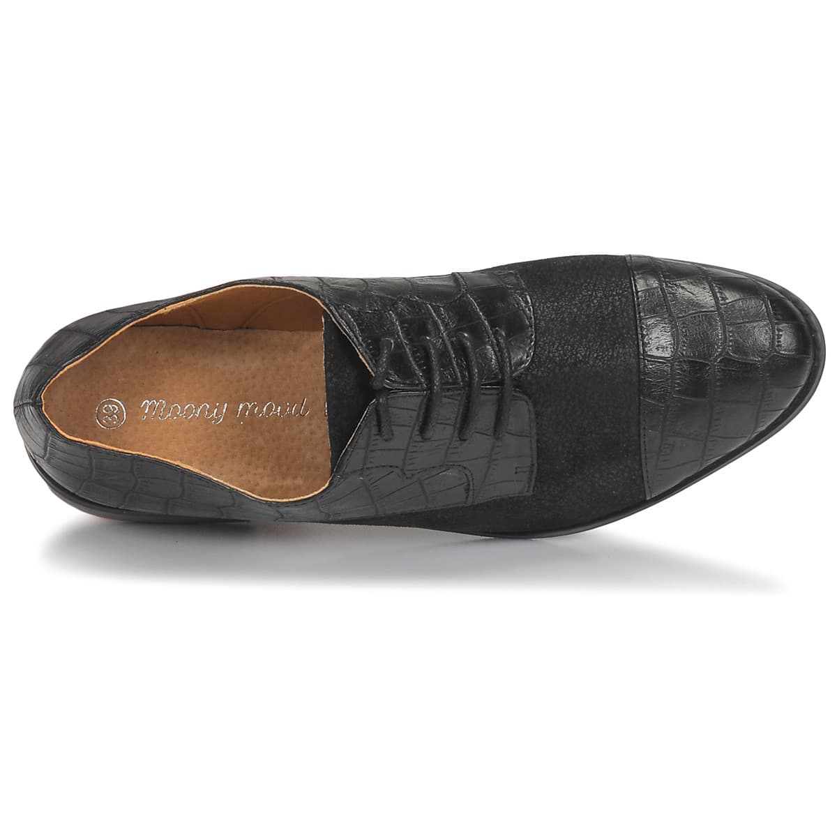 Women's Derby Shoes Moony Mood Black
