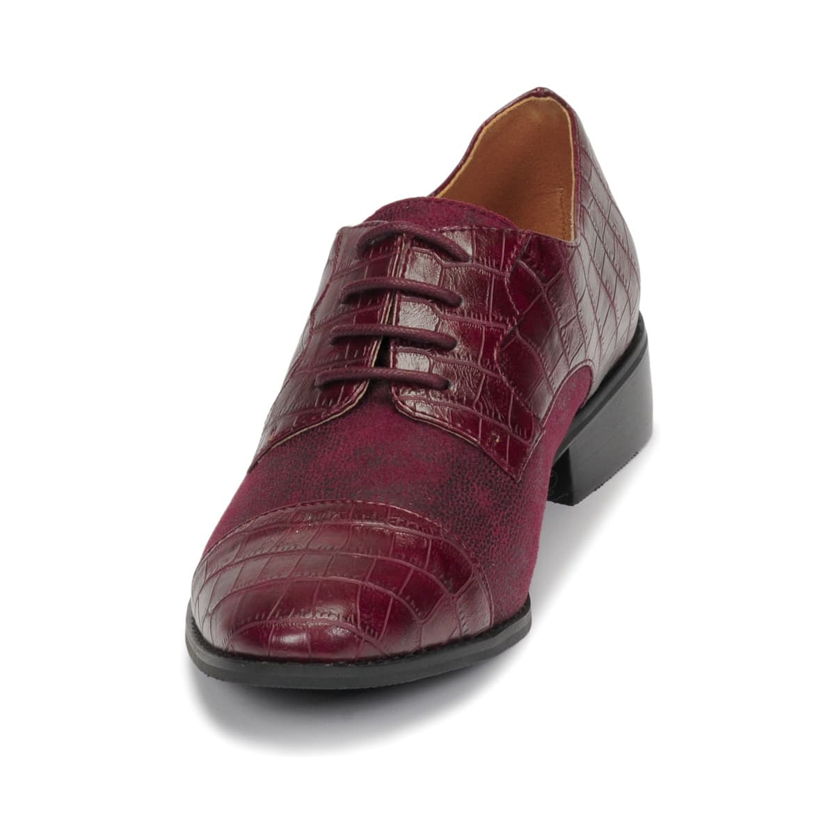 Women's Derby Shoes Moony Mood Bordeaux