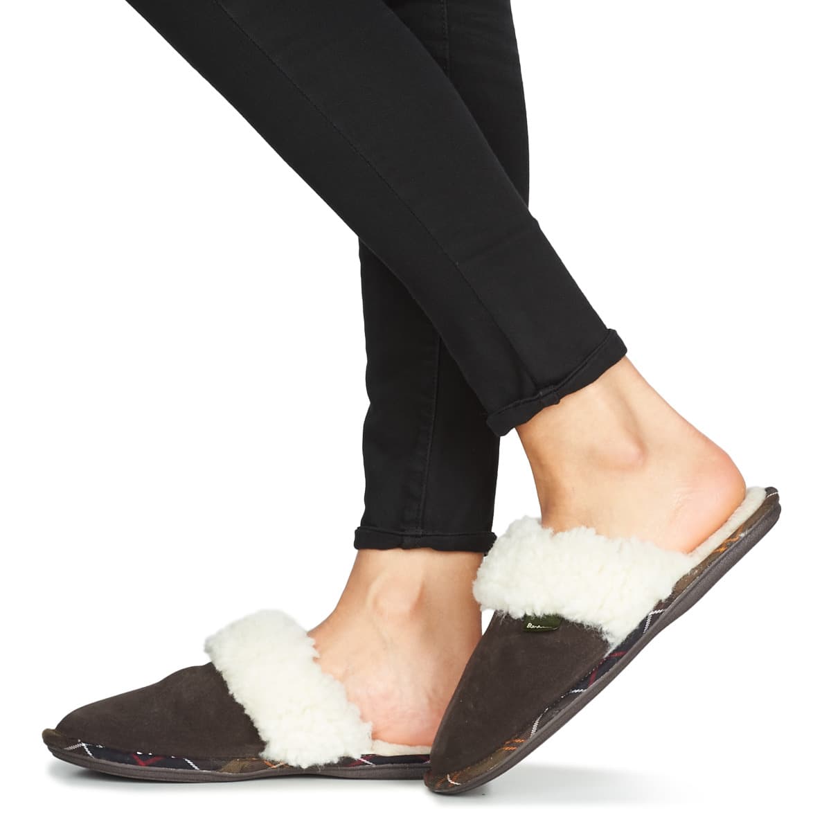 Women's House Slippers Barbour Brown