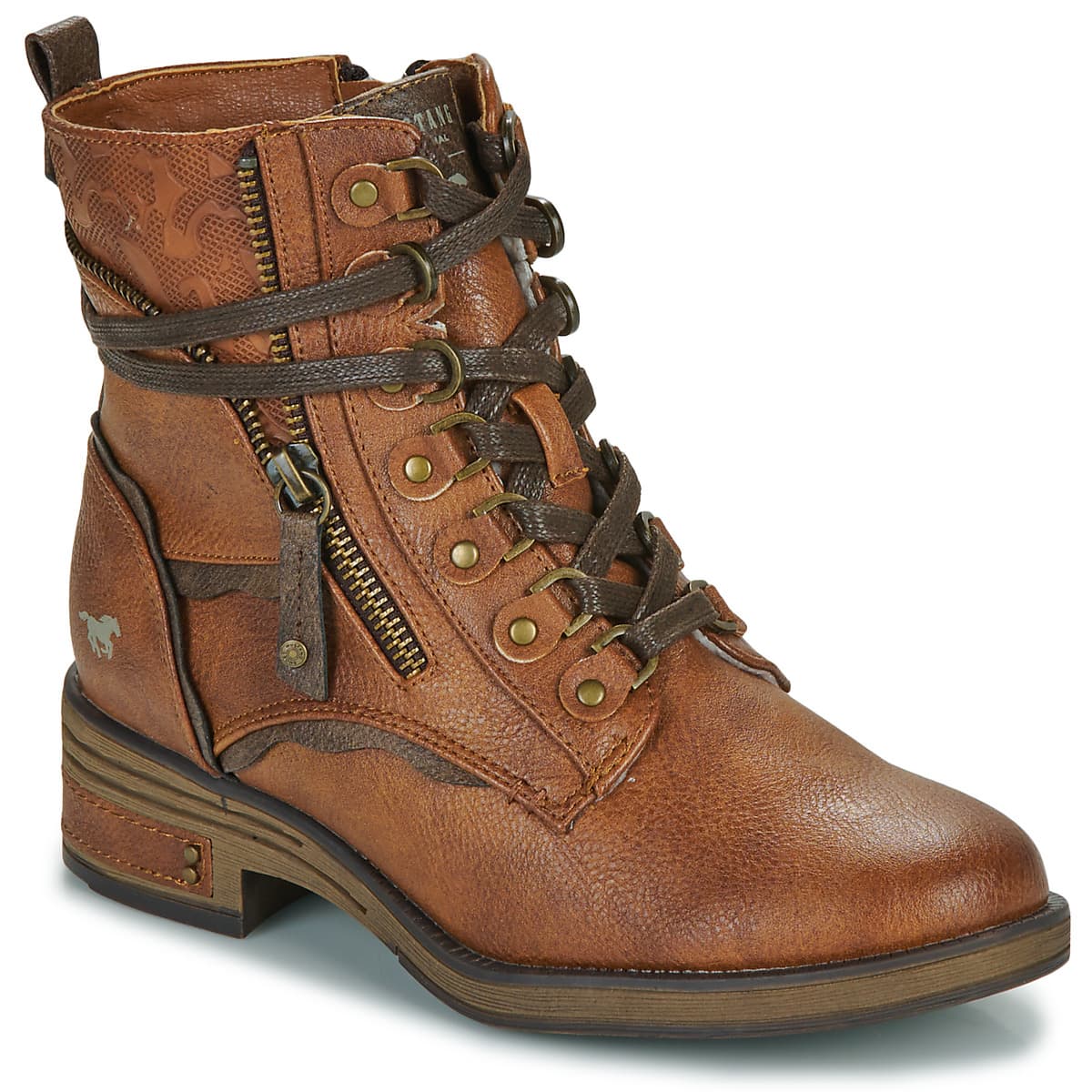 Women's Boots Mustang Brown