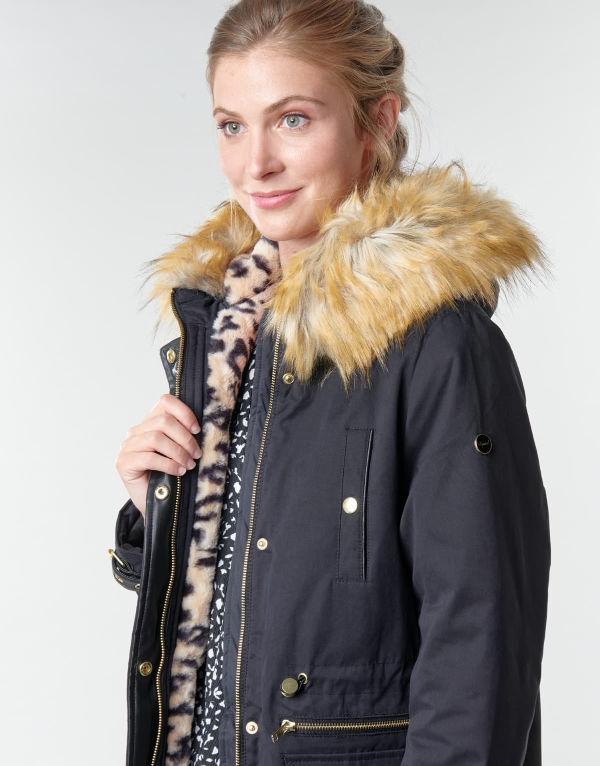 Women's Parkas Kaporal Black