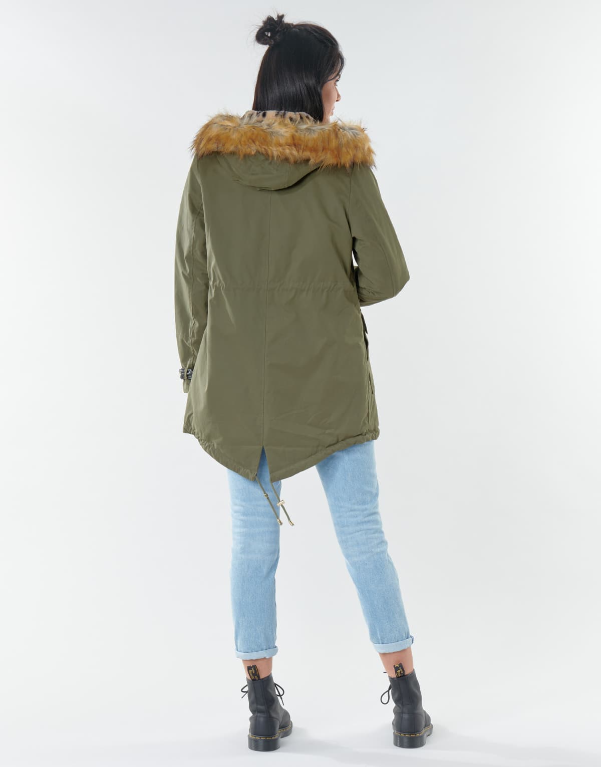 Women's Parkas Kaporal Khaki