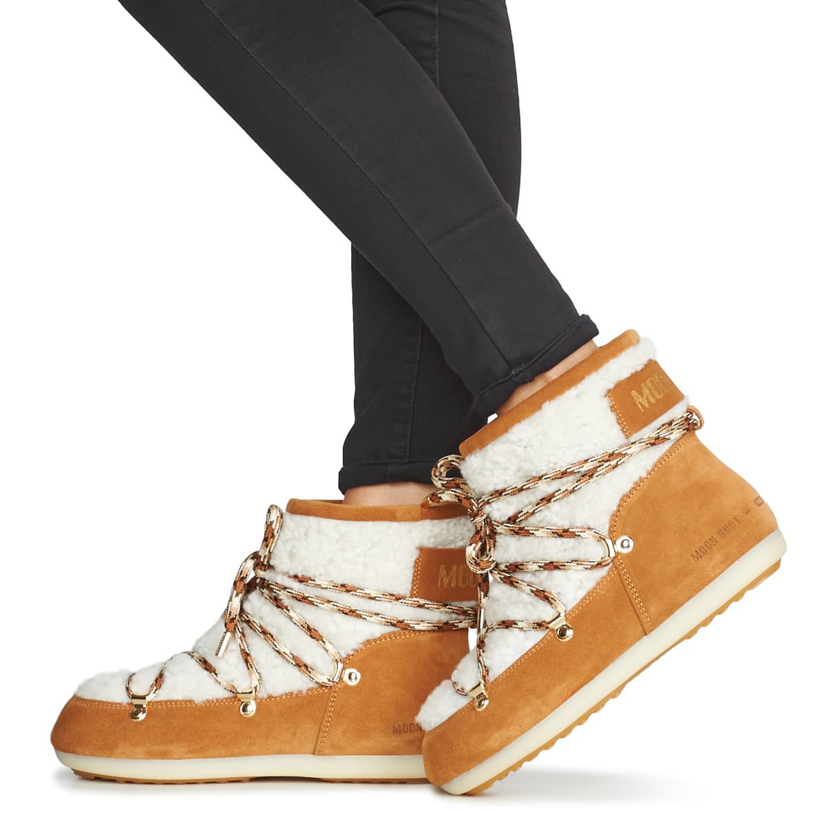 Women's Outdoor Shoes Moon Boot Brown