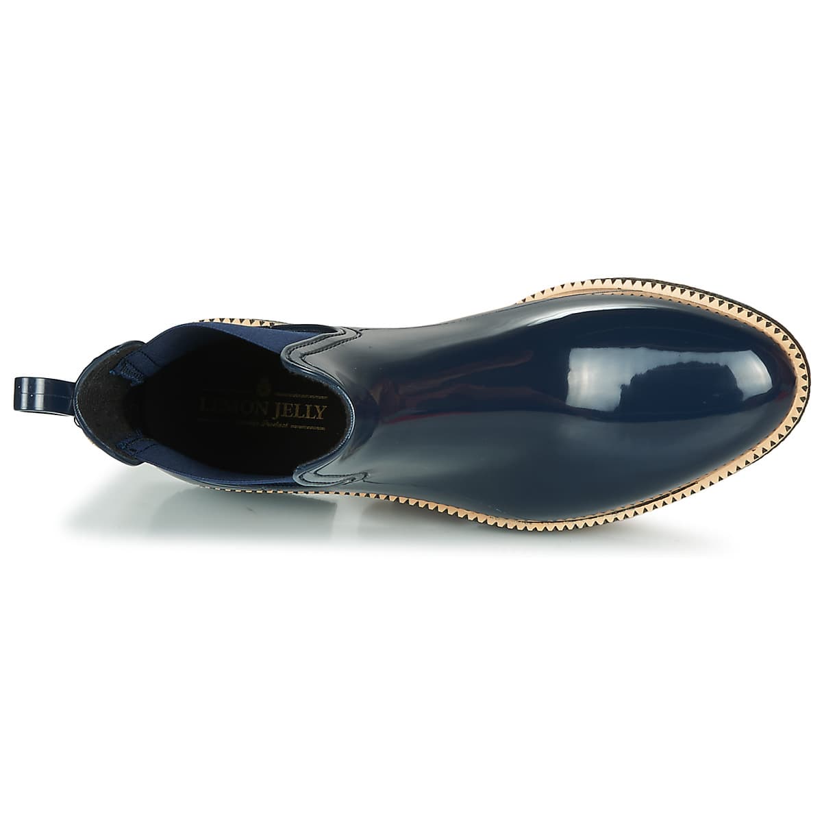 Women's Wellington Boots Lemon Jelly Blue