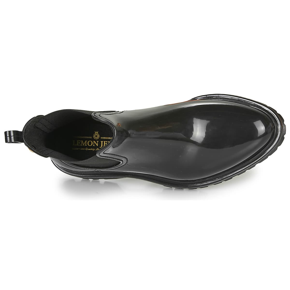 Women's Wellington Boots Lemon Jelly Black