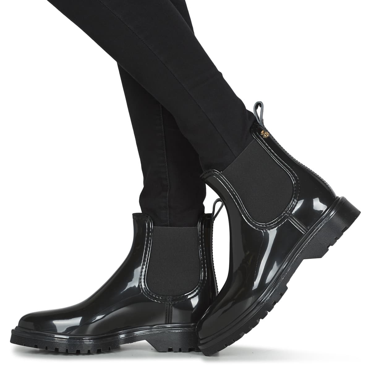 Women's Wellington Boots Lemon Jelly Black