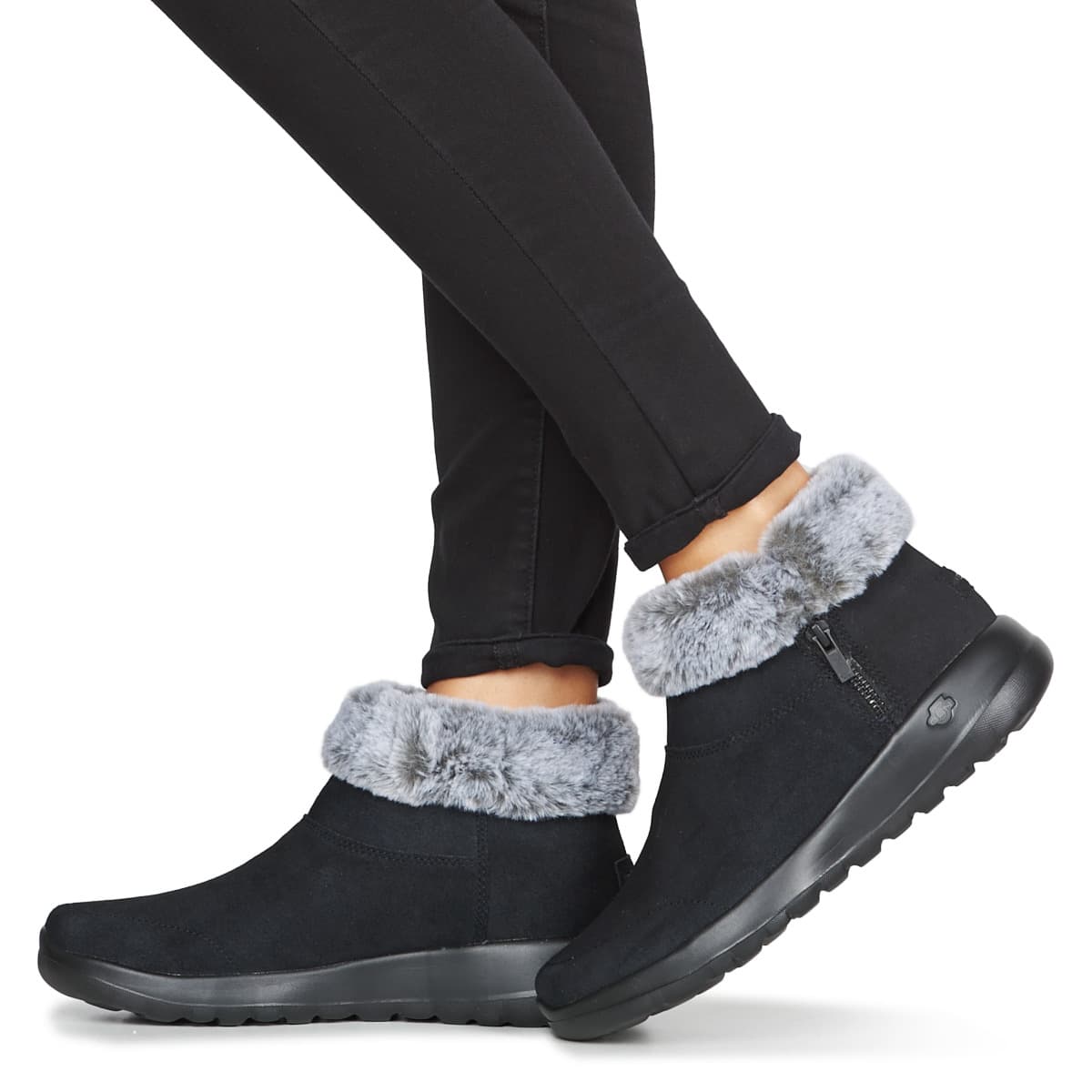 Women's Boots Skechers Black
