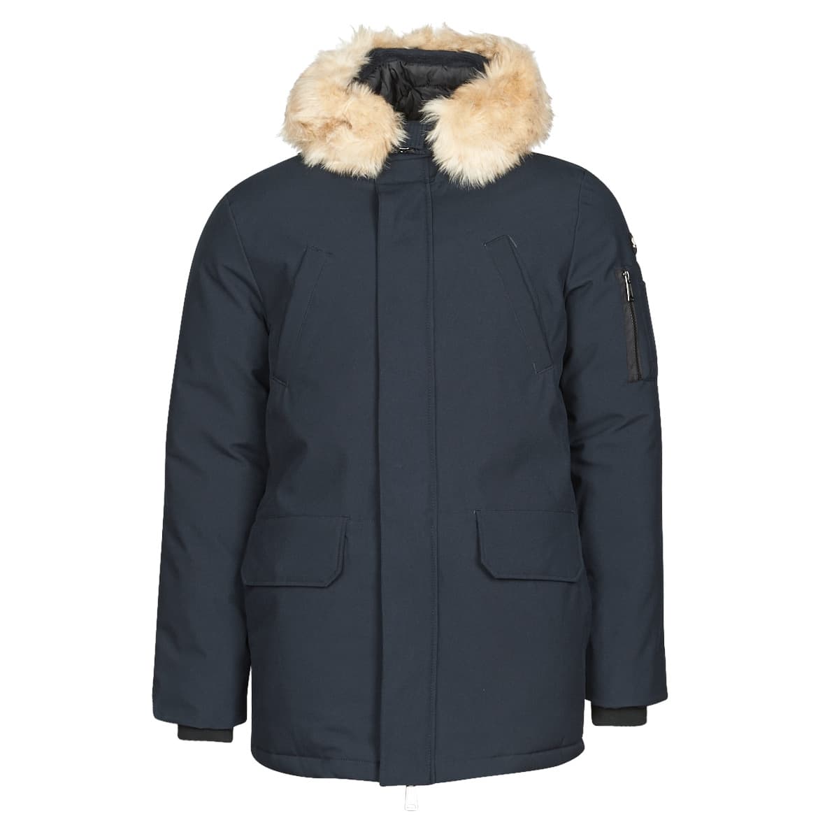 Men's Parkas Schott Blue