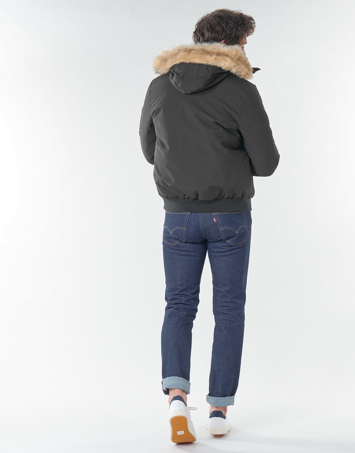 Men's Parkas Schott Black