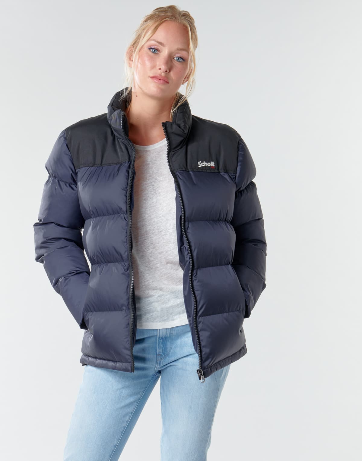 Men's Jackets Schott Blue