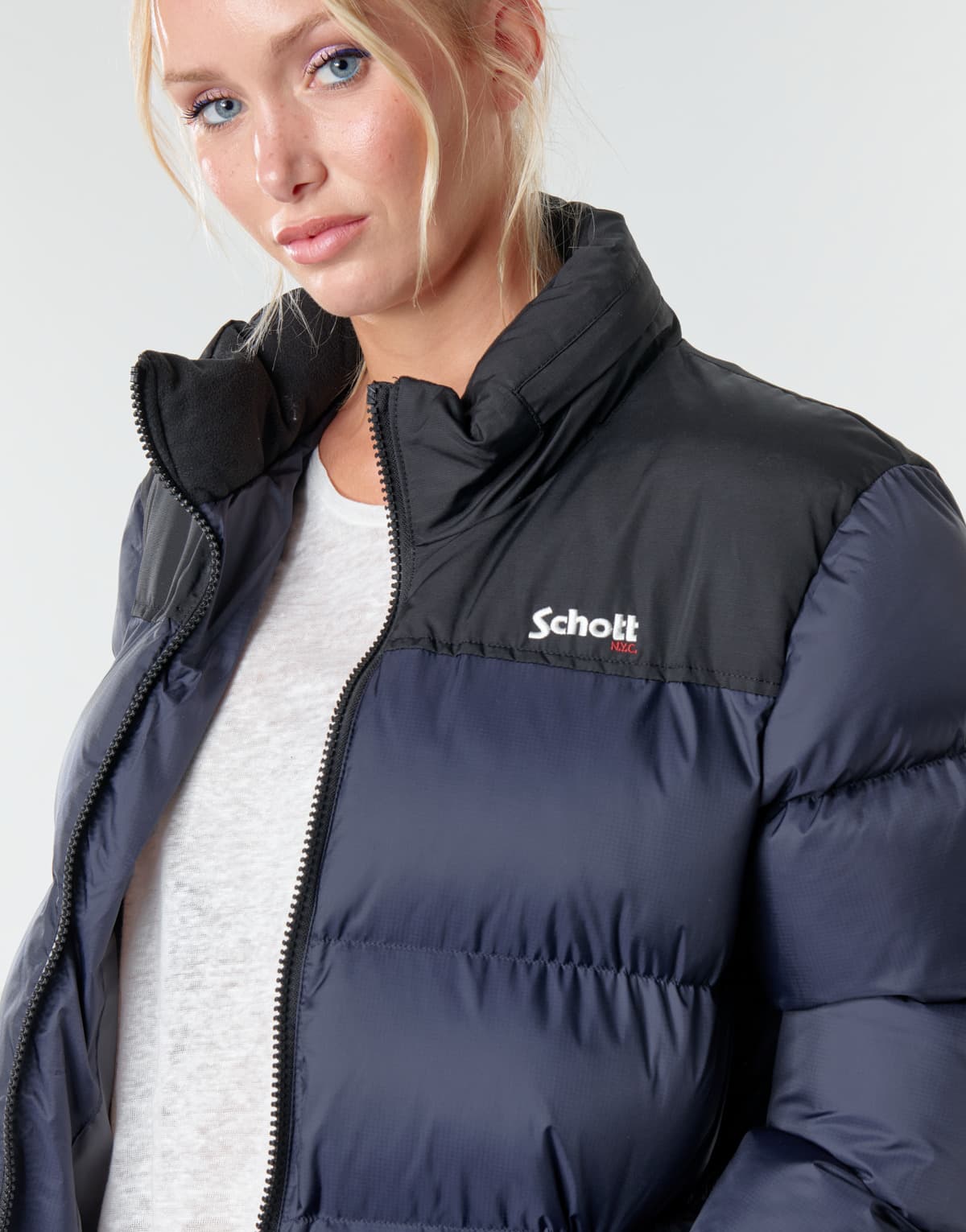 Men's Jackets Schott Blue