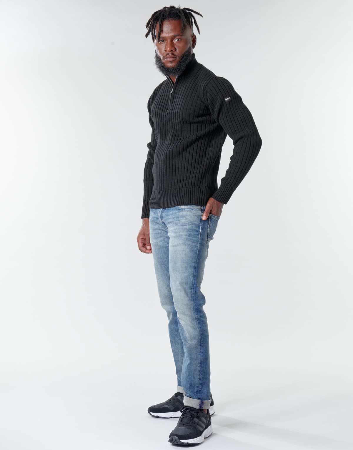 Men's Sweaters Schott Black