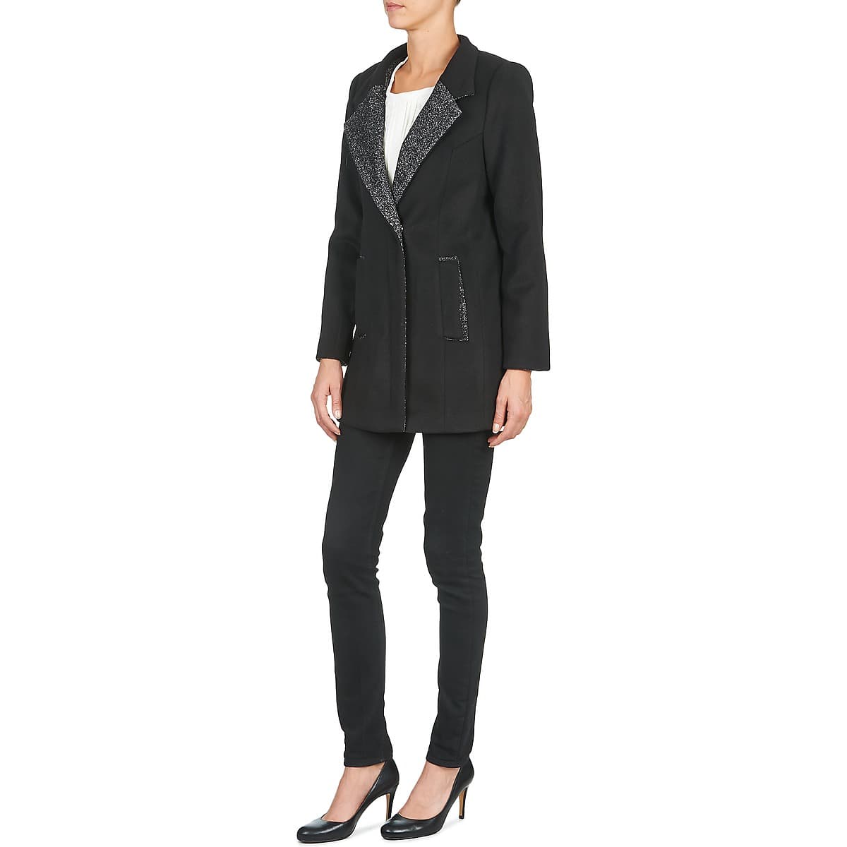 Women's Coats Naf Naf Black