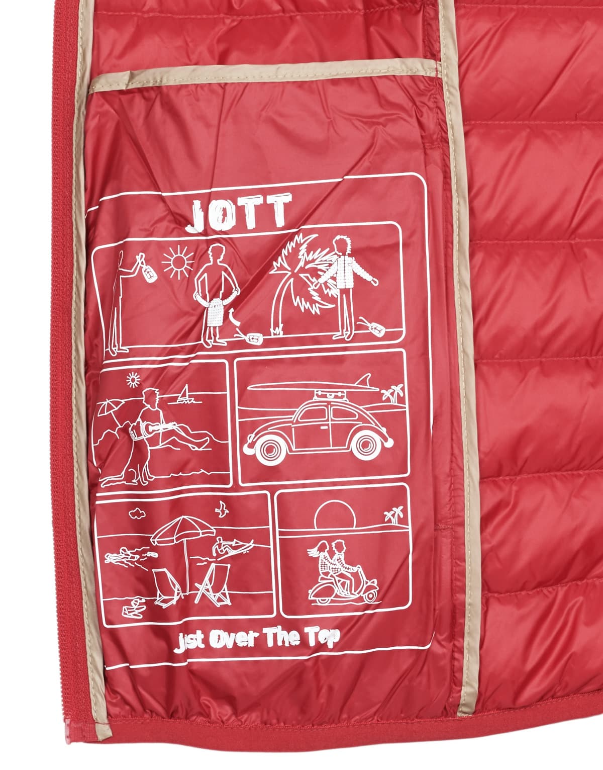 Men's Jackets JOTT Red