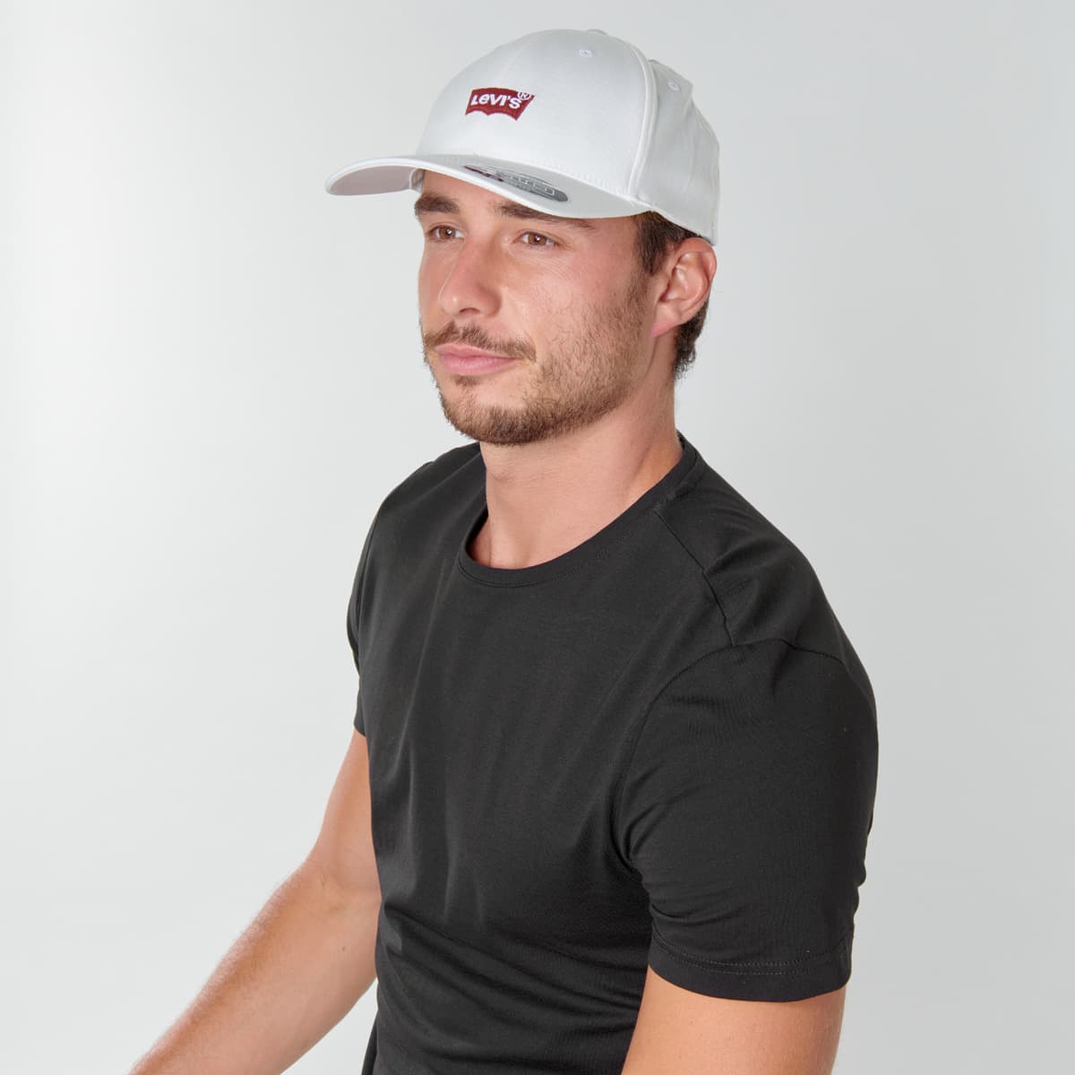 Men's Caps Levis White
