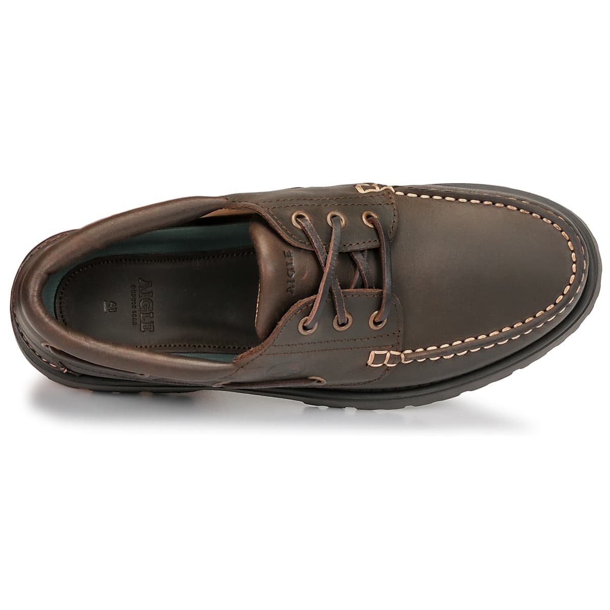 Men's Loafers Aigle Brown