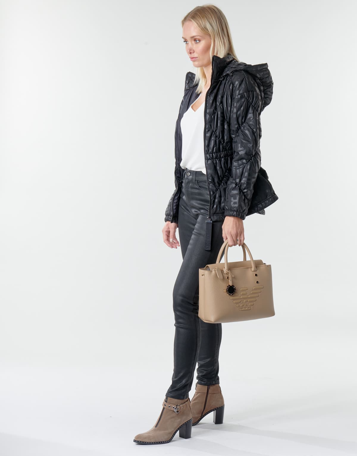 Women's Pants Emporio Armani Black