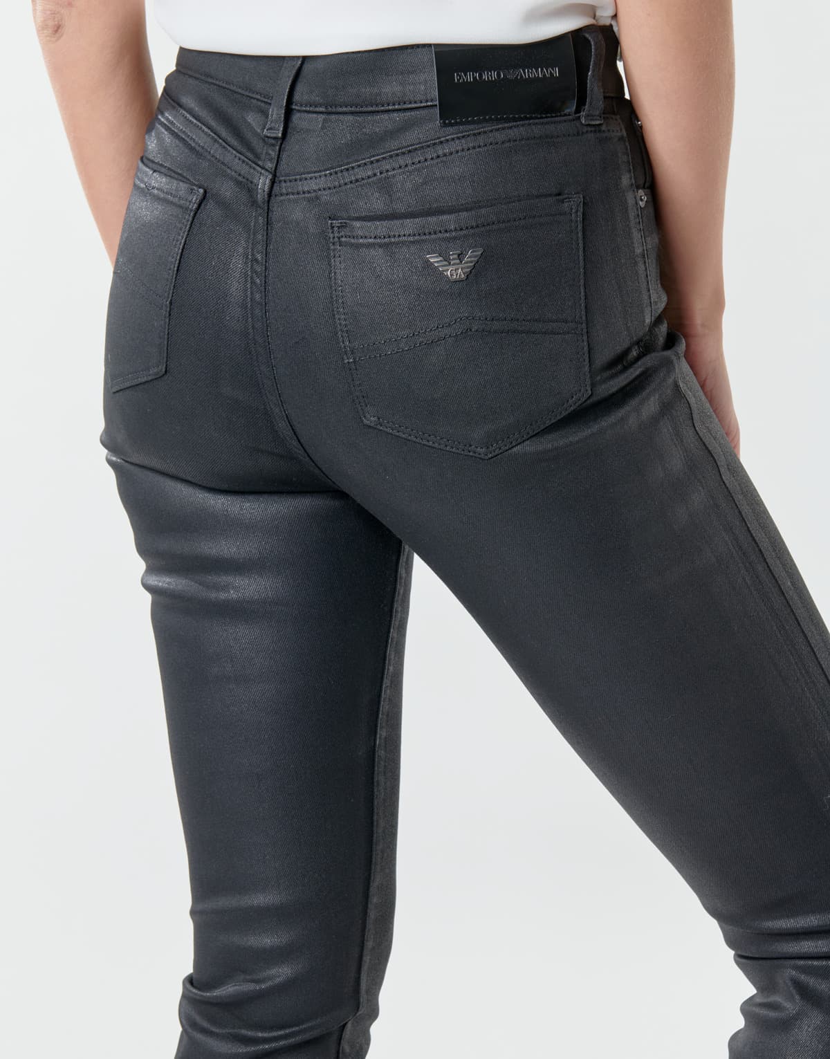 Women's Pants Emporio Armani Black