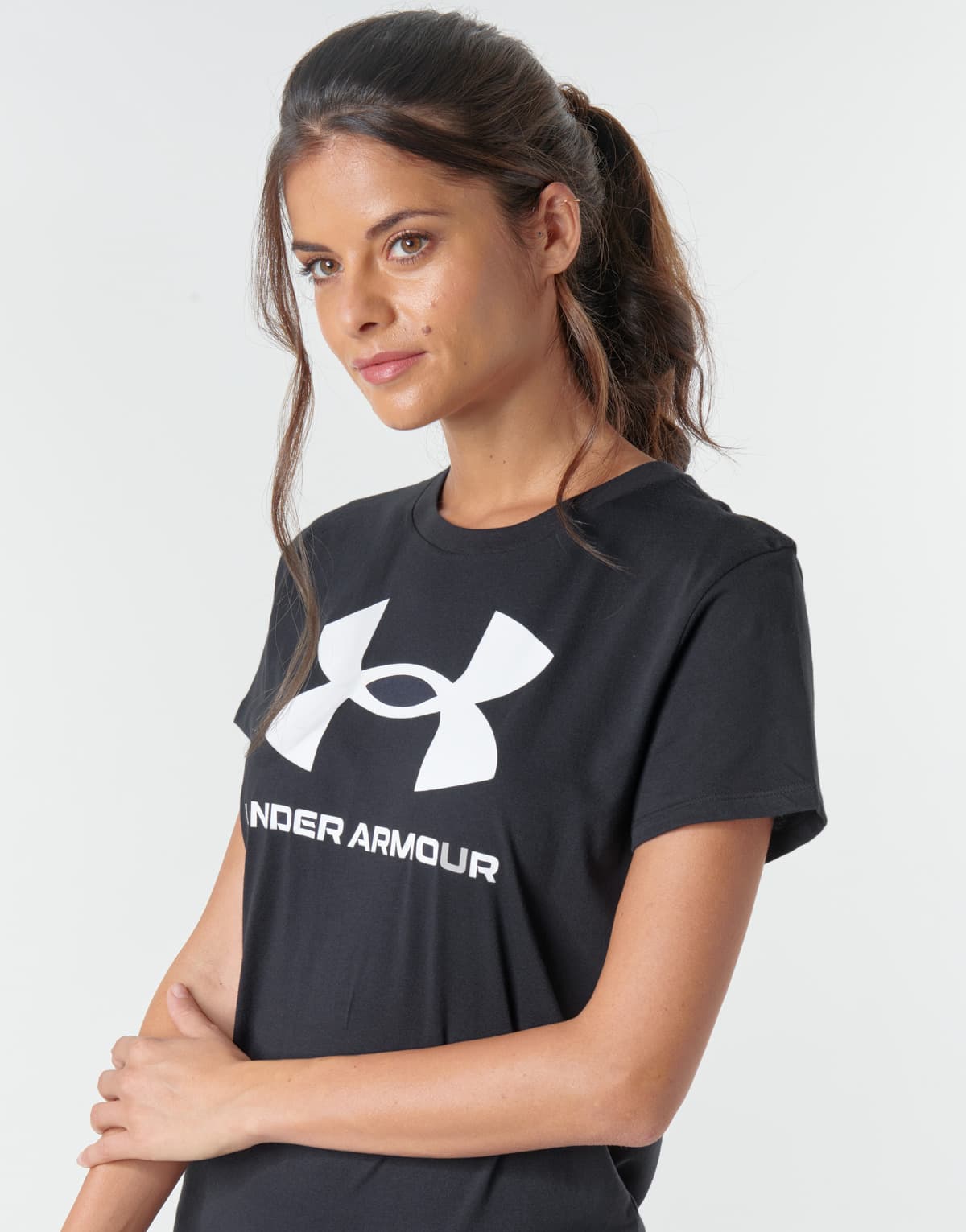 Women's T-Shirts Under Armour Black